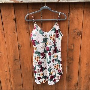 Vintage Floral Slip Dress